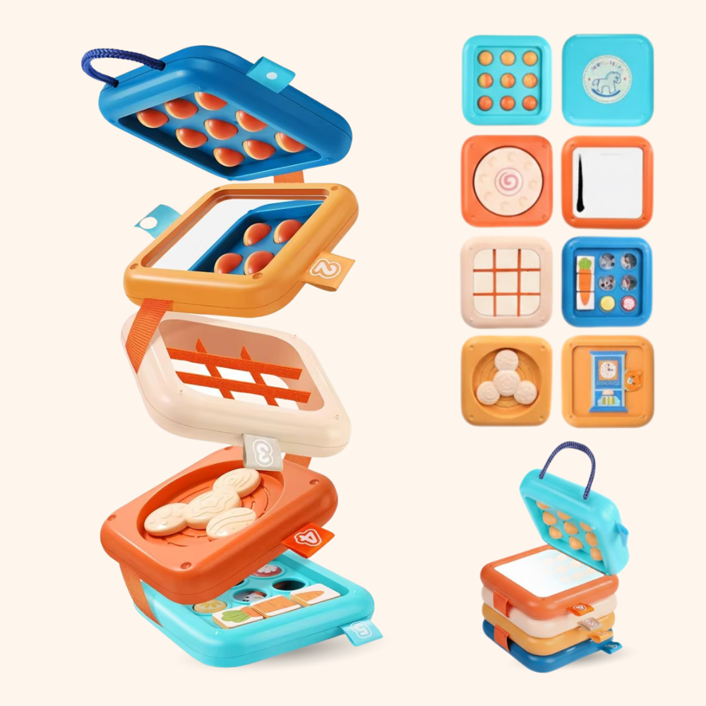 Travel Toy Bundle for Toddlers (Screen-Free)