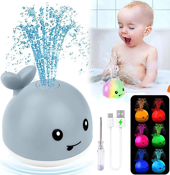 Whale Bath Toy for Babies (Water Spraying)