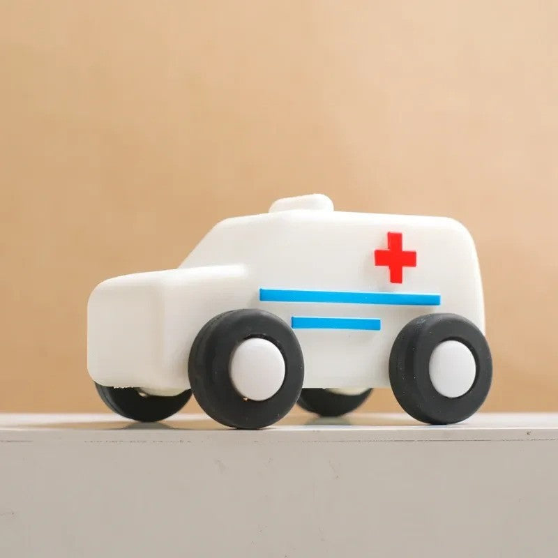 Silicone Mini Toy Cars – Soft & Squishy Vehicles for Little Hands