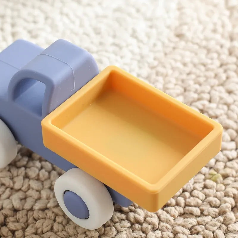 Silicone Mini Toy Cars – Soft & Squishy Vehicles for Little Hands