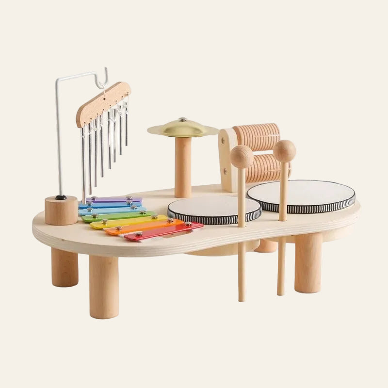 Tumble & Twig Montessori Wooden Music Toy Set