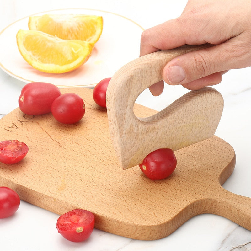 Montessori Safe Wooden Knife for Kids