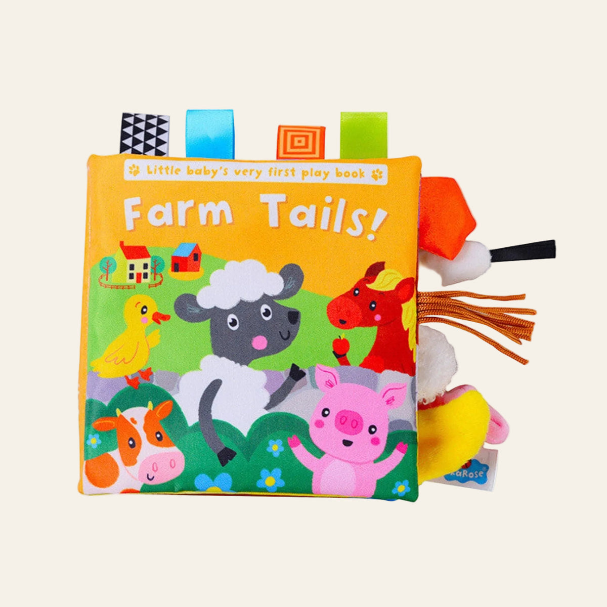 Montessori Animal Tails Soft Book