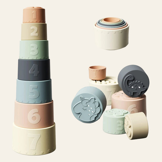 Montessori Baby Stacking Cups