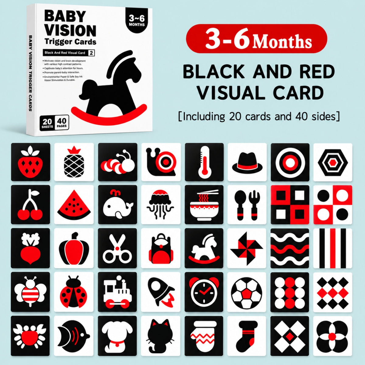 Montessori Baby Visual Cards
