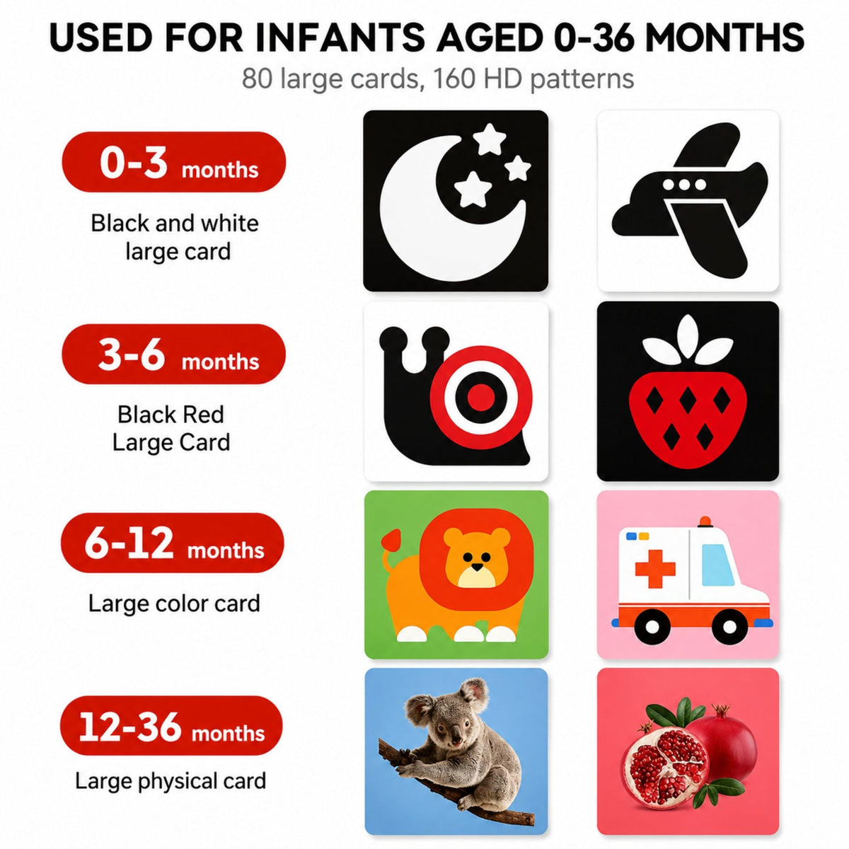 Montessori Baby Visual Cards