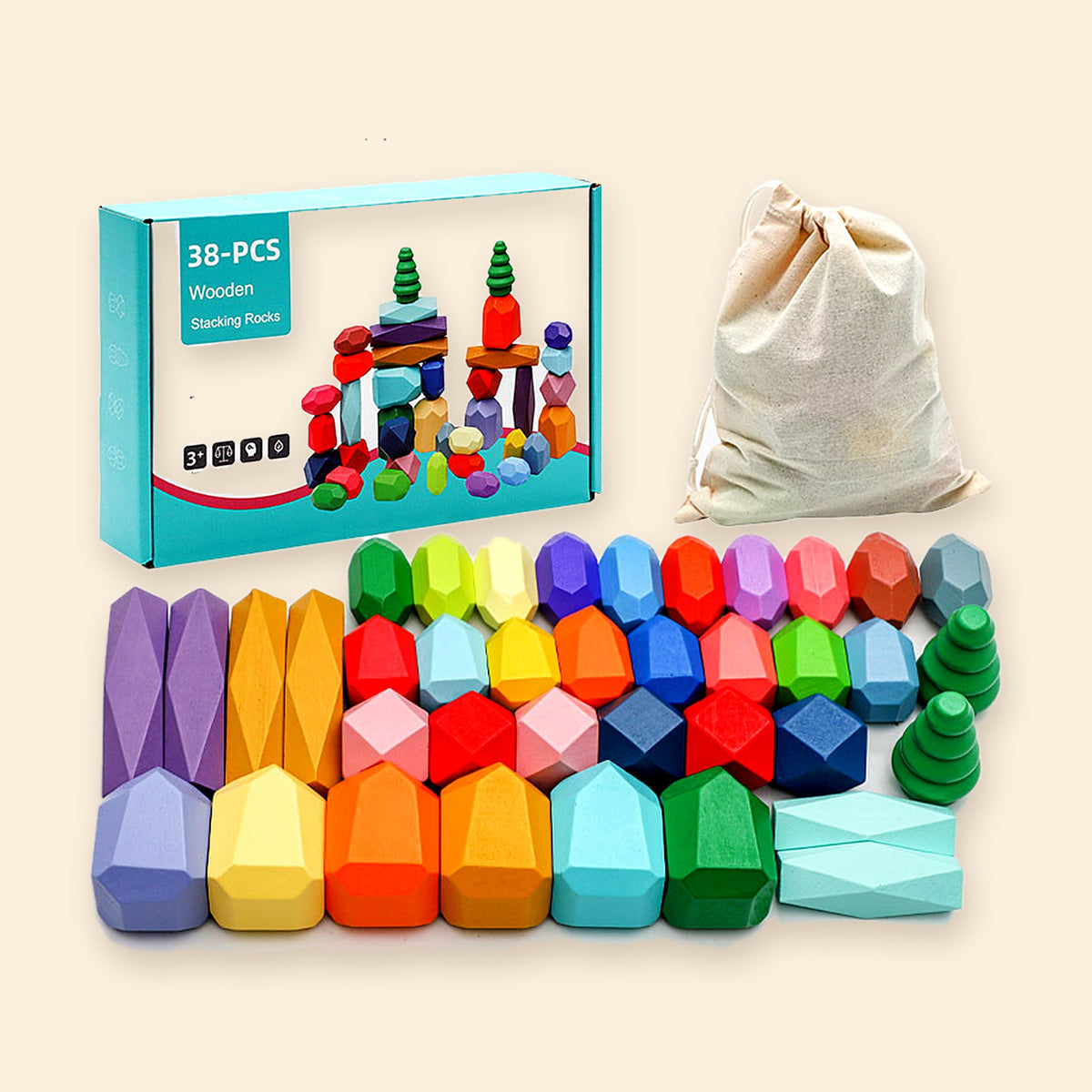 Montessori Balancing Stones