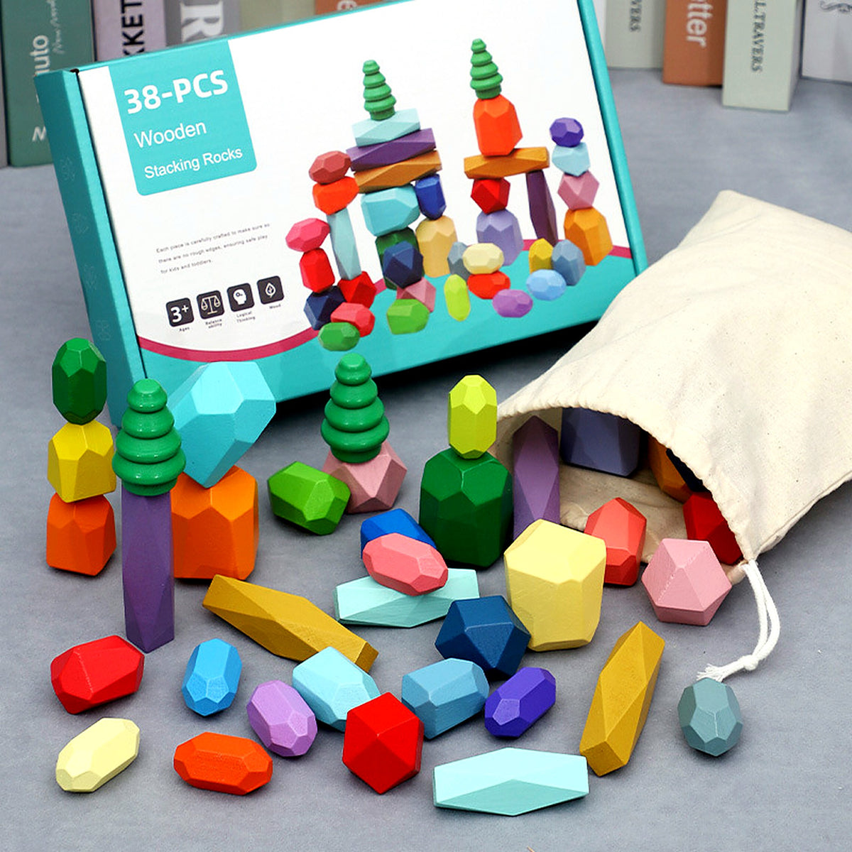 Montessori Balancing Stones