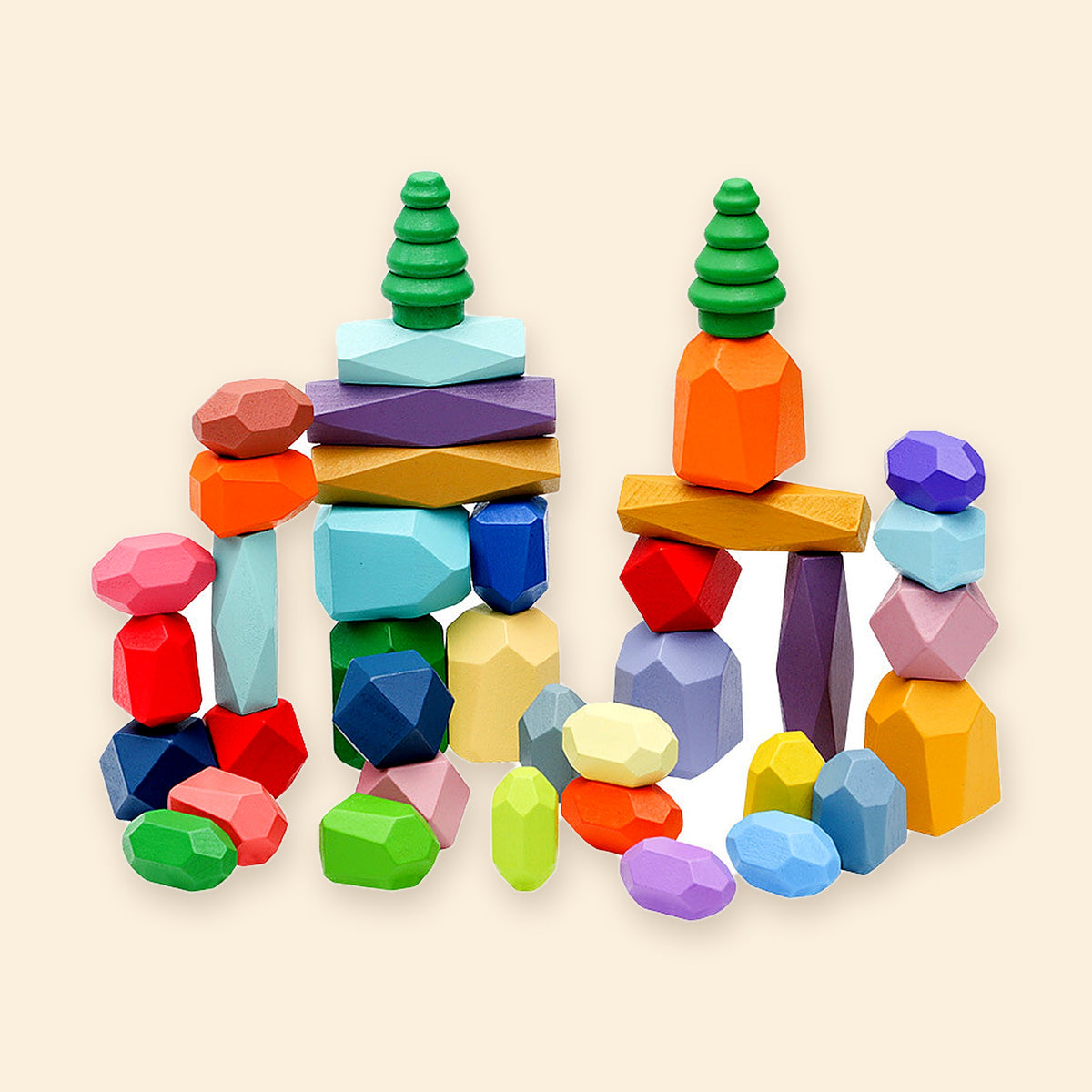 Montessori Balancing Stones