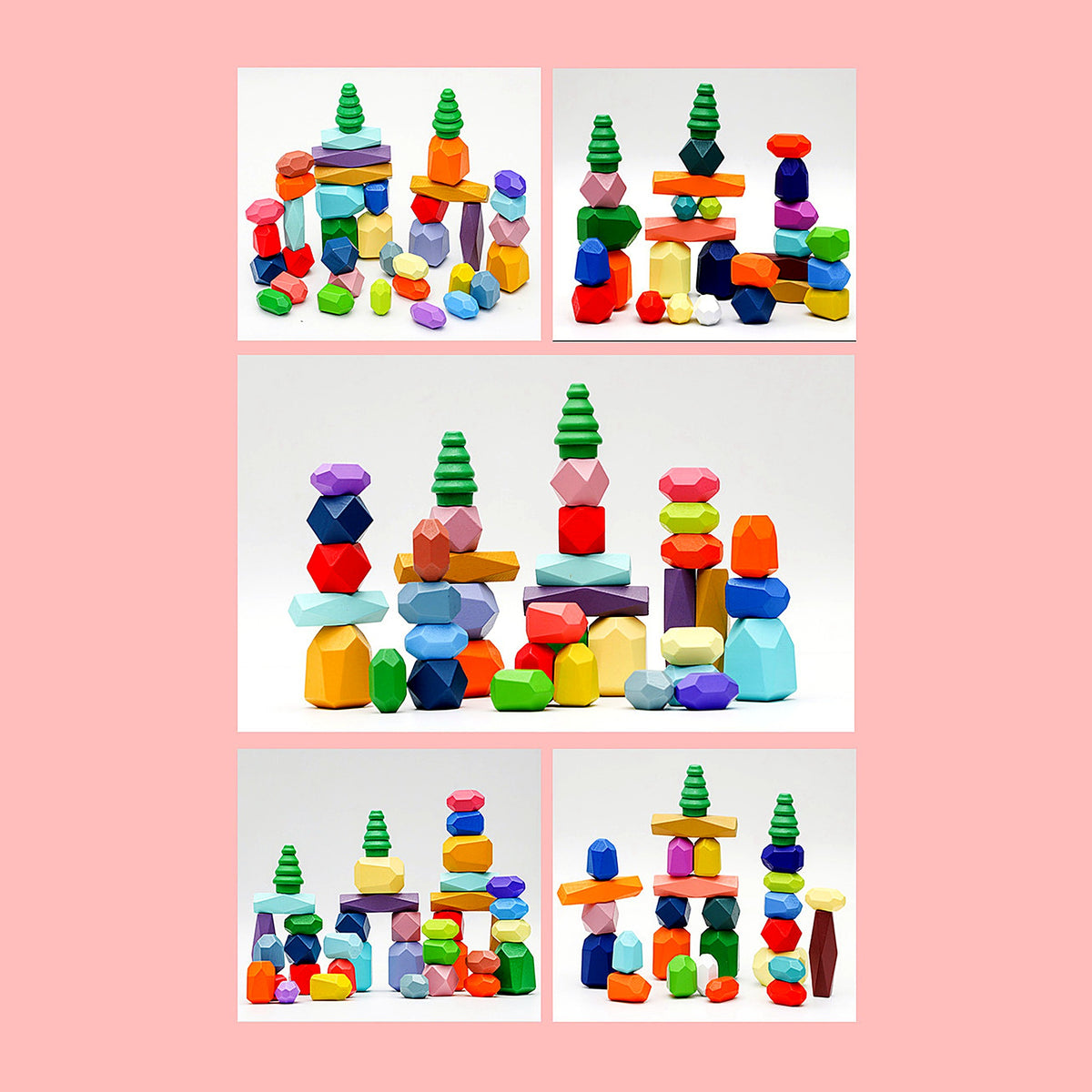 Montessori Balancing Stones