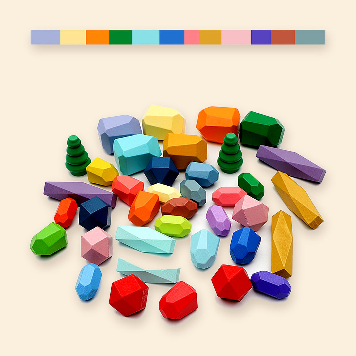 Montessori Balancing Stones